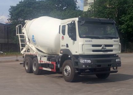 柳汽乘龍后雙橋攪拌車