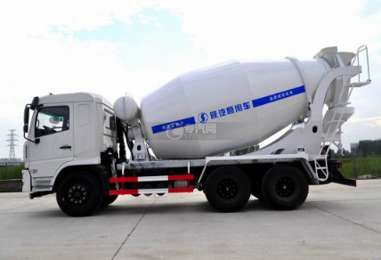 陜汽軒德后雙橋8-10方攪拌車