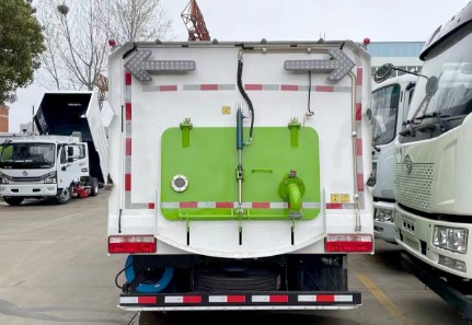 東風凱普特純電動洗掃車_程力牌CL5090TXSBEV型純電動洗掃車