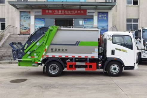 王力壓縮垃圾車(chē)廠家_5.8方重汽豪沃藍(lán)牌壓縮垃圾車(chē)價(jià)格 王力壓縮垃圾車(chē)廠家_5.8方重汽豪沃藍(lán)牌壓縮垃圾車(chē)價(jià)格